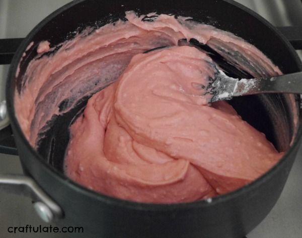 Summer Strawberry Playdough