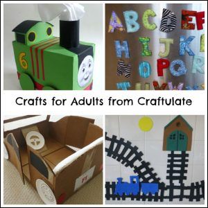 Crafts For Adults from Craftulate
