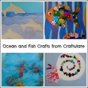 Ocean and Fish Crafts from Craftulate