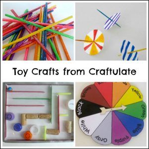 Homemade Toy Crafts from Craftulate