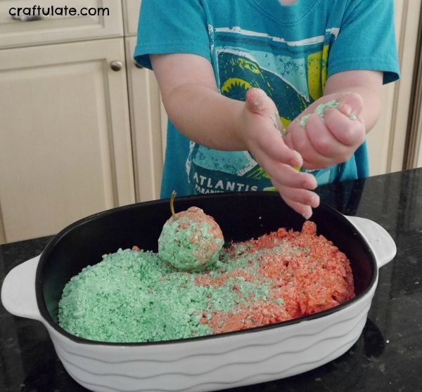 Apple Conditioner Playdough