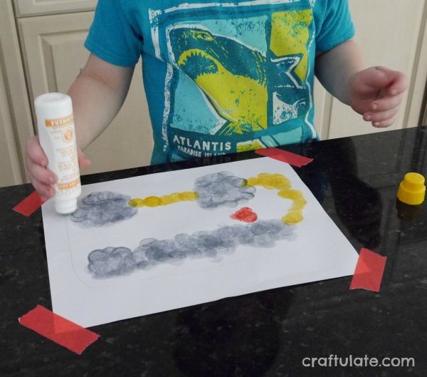 Fine Motor School Bus Activity