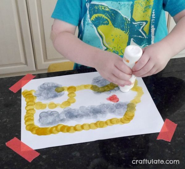 Fine Motor School Bus Activity