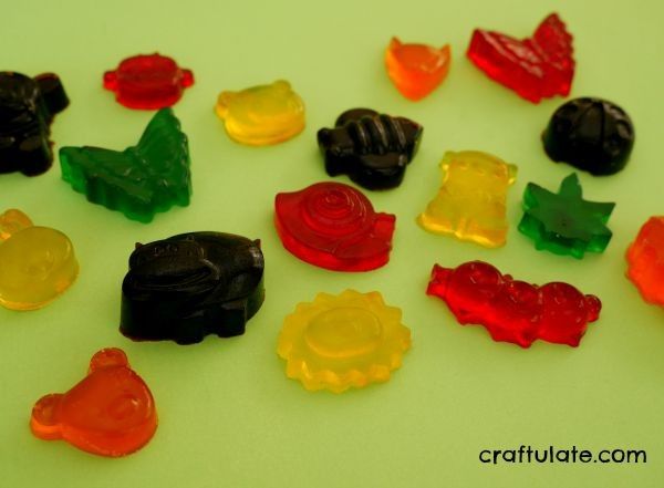 Homemade Sugar Free Gummy Candies