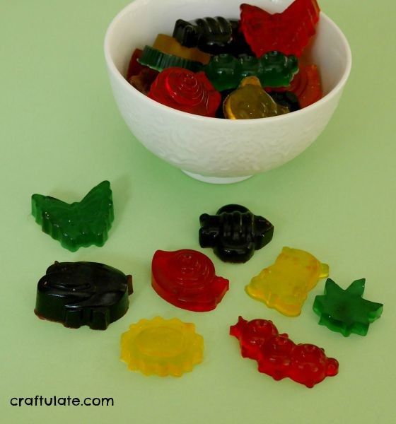 Homemade Sugar Free Gummy Candies