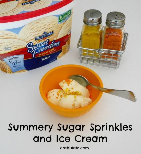 Summery Sugar Sprinkles and Ice Cream