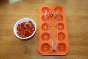 Fine Motor Pumpkin Counting Game