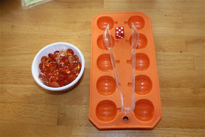 Fine Motor Pumpkin Counting Game