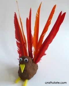 Play Dough Turkey