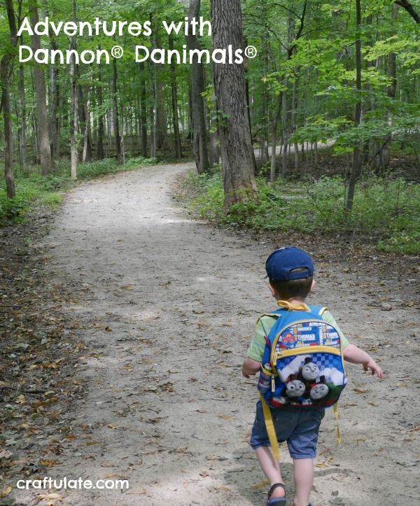 Out on an adventure in our forest with Dannon® Danimals®!