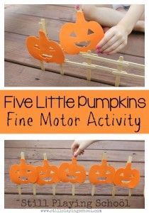 five-little-pumpkins-retelling-fine-motor