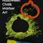 Halloween Chalk Marker Art