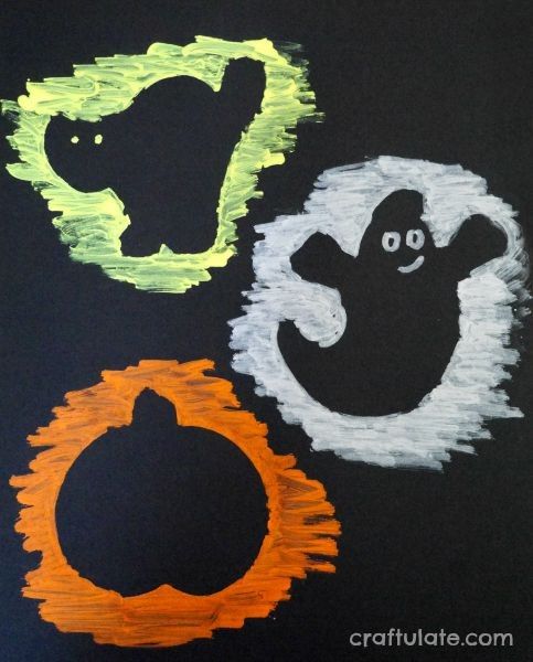 Halloween Chalk Marker Art