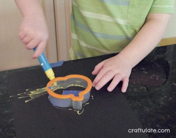 Halloween Chalk Marker Art