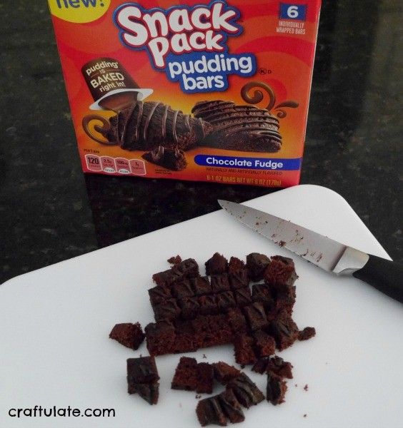 Mud and Dirt Halloween Snacks