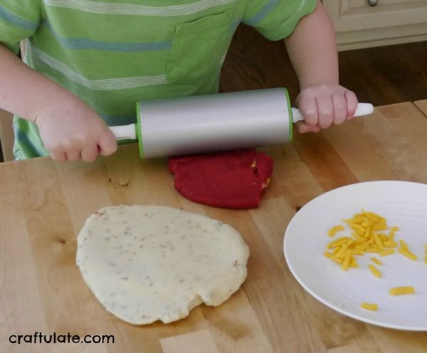 Make pizza with play doh  Creative DIY play dough video for kids 