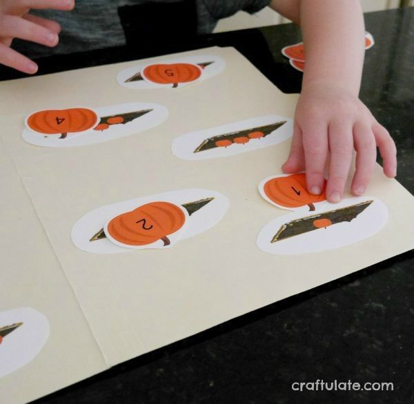 Pumpkin Counting Activity