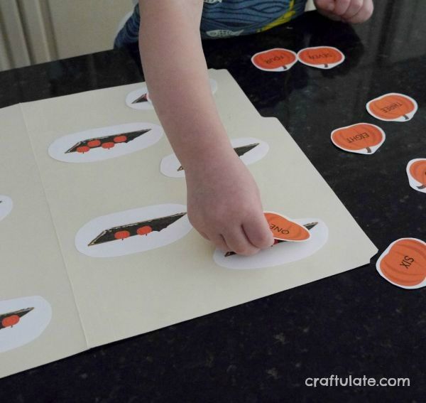 Pumpkin Counting Activity