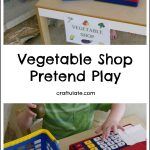 Vegetable Shop Pretend Play