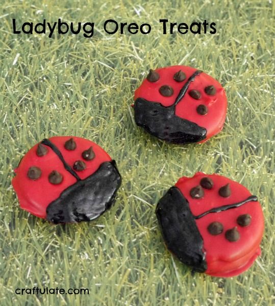 Ladybug Oreo Treats