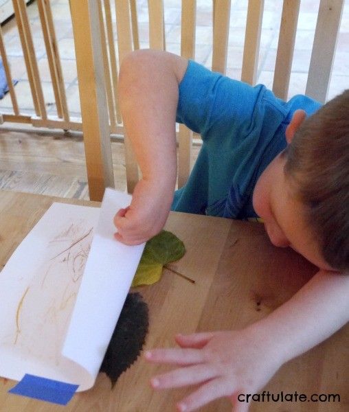 Easy Leaf Art for Kids