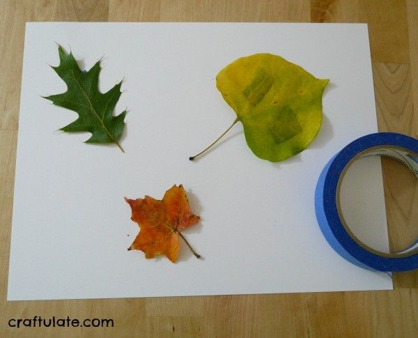 Easy Leaf Art for Kids