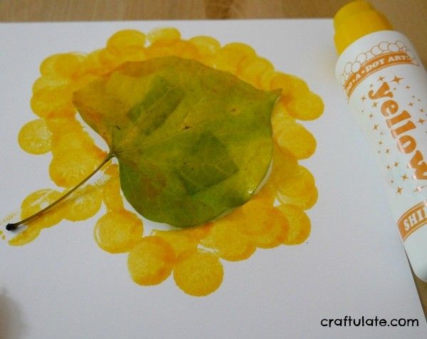 Easy Leaf Art for Kids