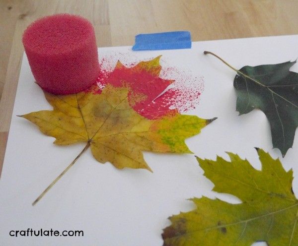 Easy Leaf Art for Kids