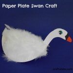 Paper Plate Swan Craft