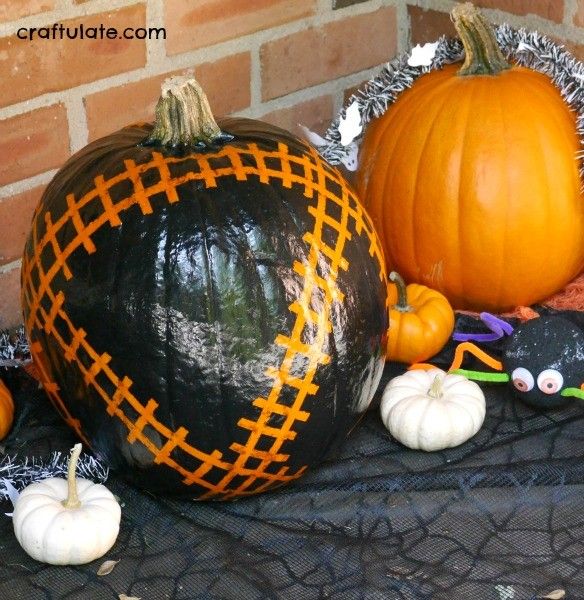 Train Track Pumpkin - perfect for train lovers!