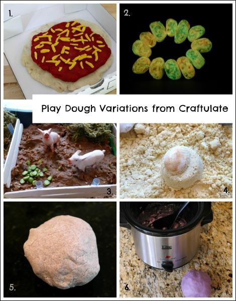 Play Dough Variations