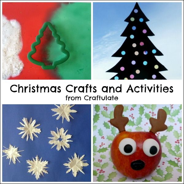 Christmas Crafts and Activities from Craftulate