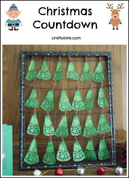 Christmas Countdown - a fun craft to make at home