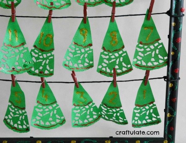 Christmas Countdown - a fun craft to make at home