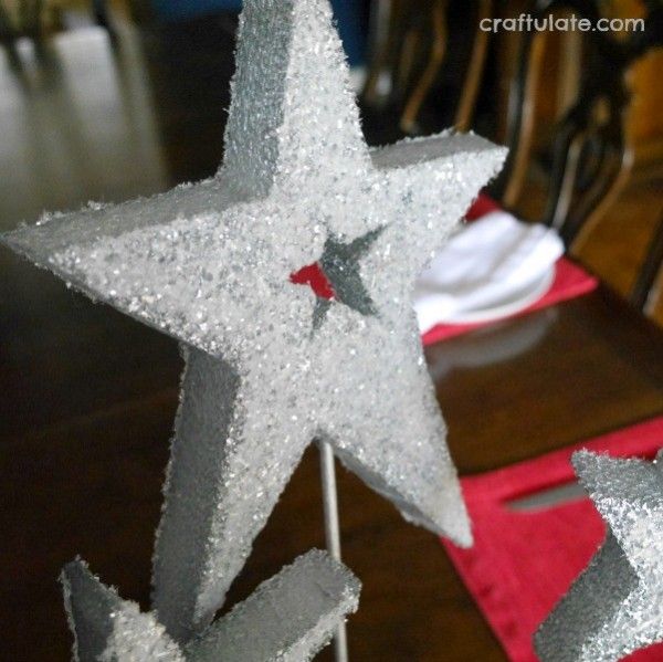 Christmas Stars Centrepiece