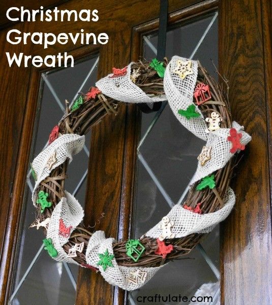 Christmas Grapevine Wreath