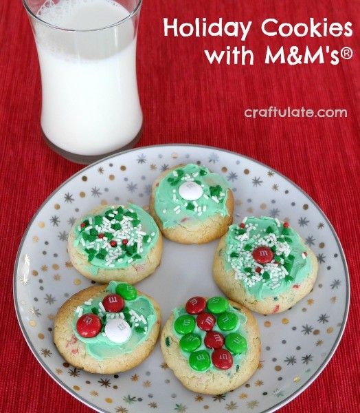 Holiday Cookies with M&M's® - a fun tradition for the whole family