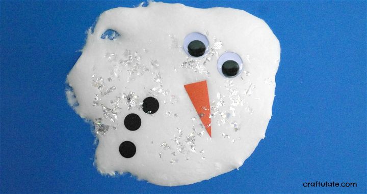 Melted Snowman Art - Craftulate
