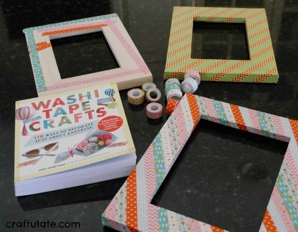 Washi Tape Frames