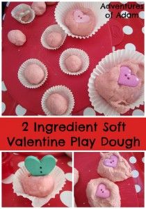 Valentine's Day Play Dough (3 Scented Recipes) - The Soccer Mom Blog