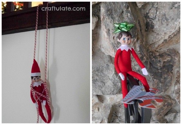Elf on the Shelf with Puzzle Pieces