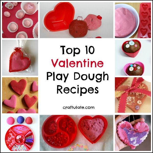 Top 10 Valentine Play Dough Recipes