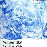 Winter Sky Art for Kids