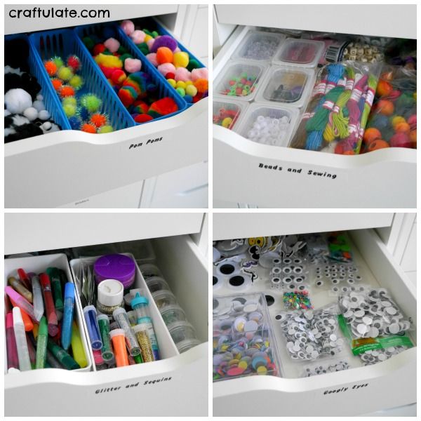 Small Craft Materials Storage Solution
