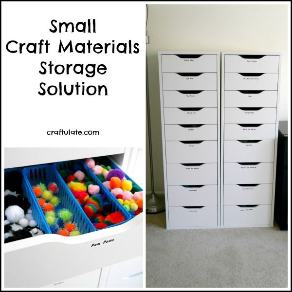 Small Craft Materials Storage Solution