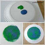 Paper Plate Spin Art Planets - Craftulate