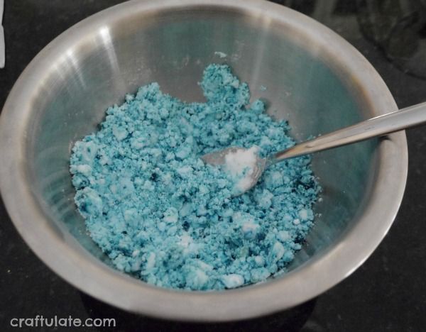 Rainbow Baking Soda Dough - a fun and vibrant sensory dough for kids to enjoy!