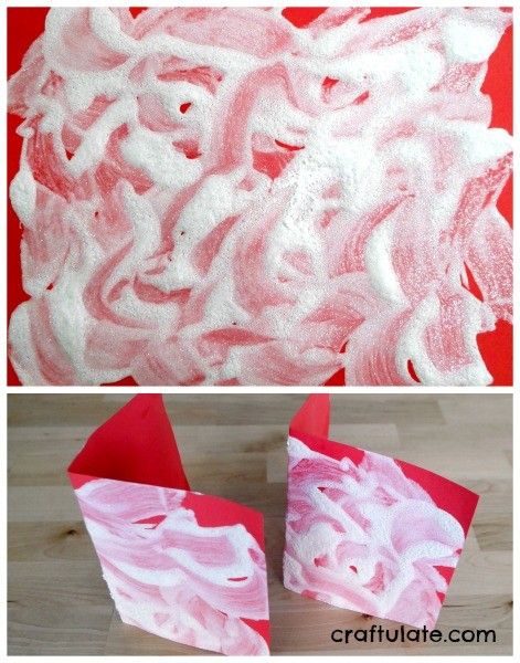 DIY Sparkly Puffy Snow Paint for Kids - Life is Sweeter By Design