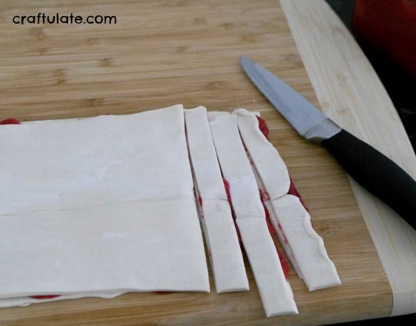Valentine Jam Straws - with homemade all-natural strawberry jam!