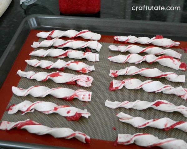 Valentine Jam Straws - with homemade all-natural strawberry jam!
